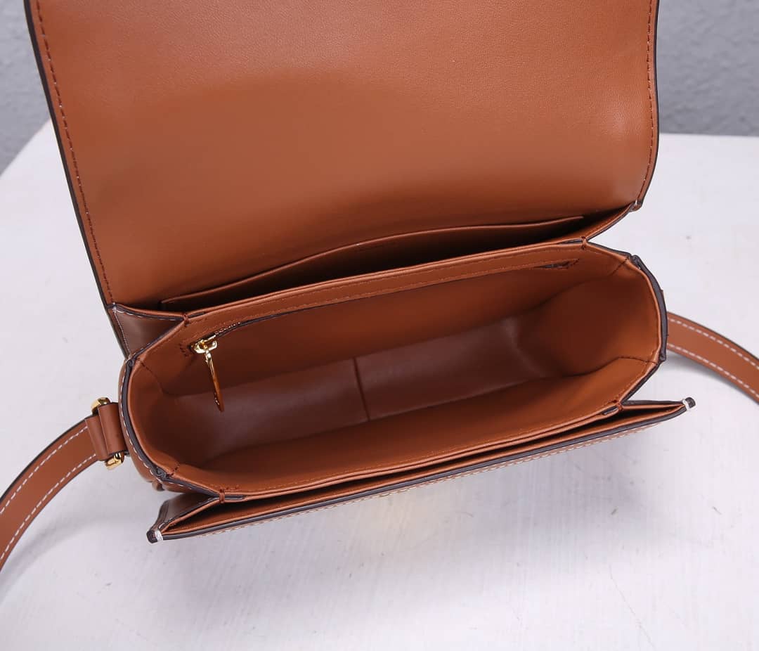Celine Small Besace 16 Cowhide Replica Saddle Bag