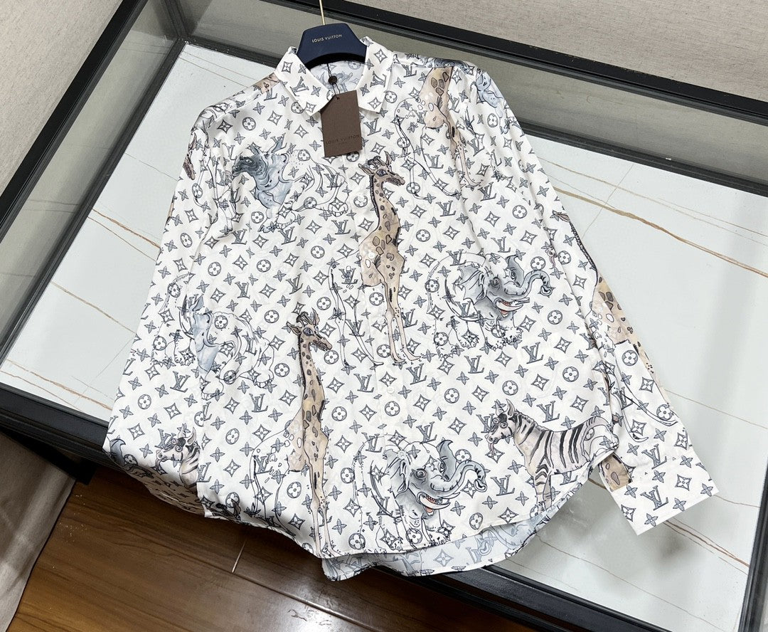 Louis Vuitton Long Sleeve Shirt
