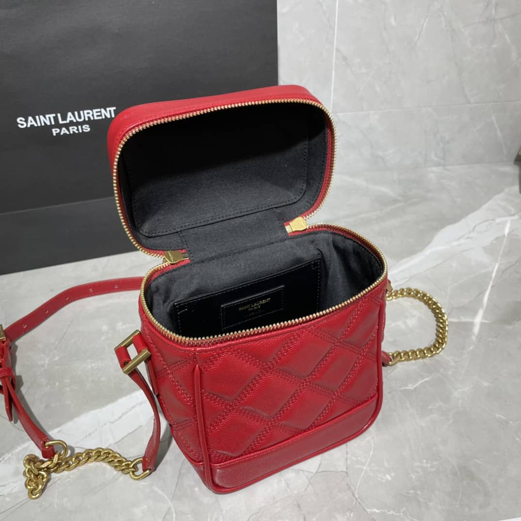 YSL 80s Carré-Quilted Vanity Replica Bag