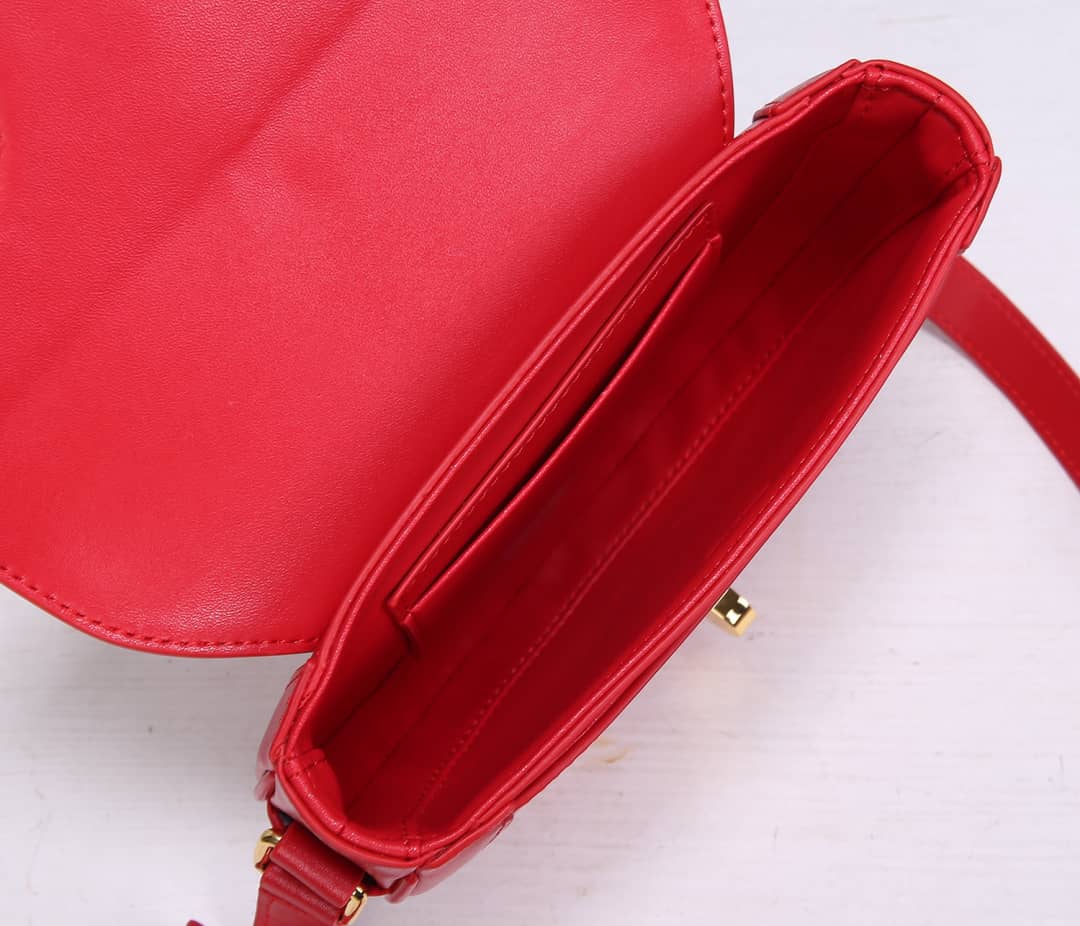 Celine Small Besace 16 Cowhide Replica Saddle Bag