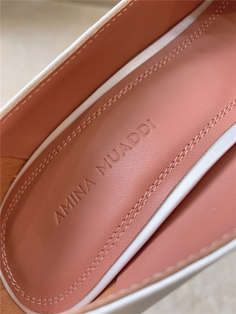 Amina Muaddi New Arrival Crystal Pumps
