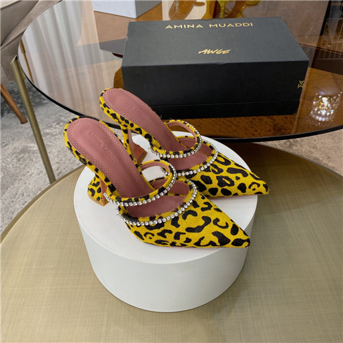 amina muaddi heels sandals