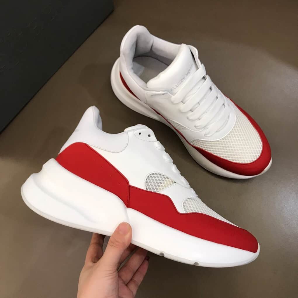 ALEXANDER MCQUEEN NAPPA SNEAKER   AM22