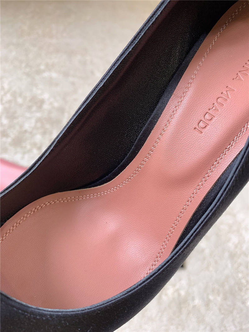 Amina Muaddi New Arrival Crystal Pumps