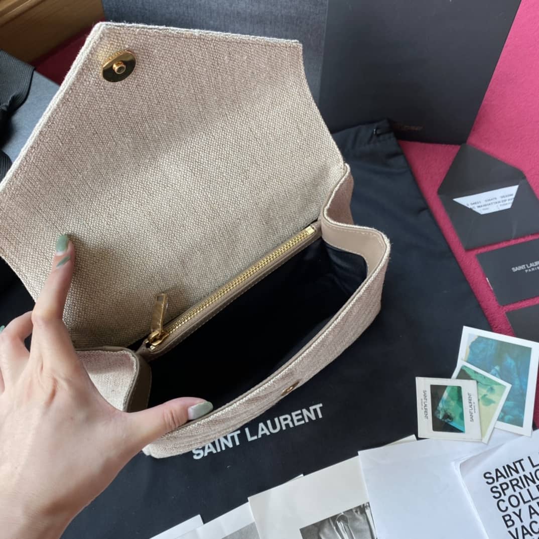 YSL Dupes Bags Saint Laurent YSL Quilted Monogram College Shoulder Bag