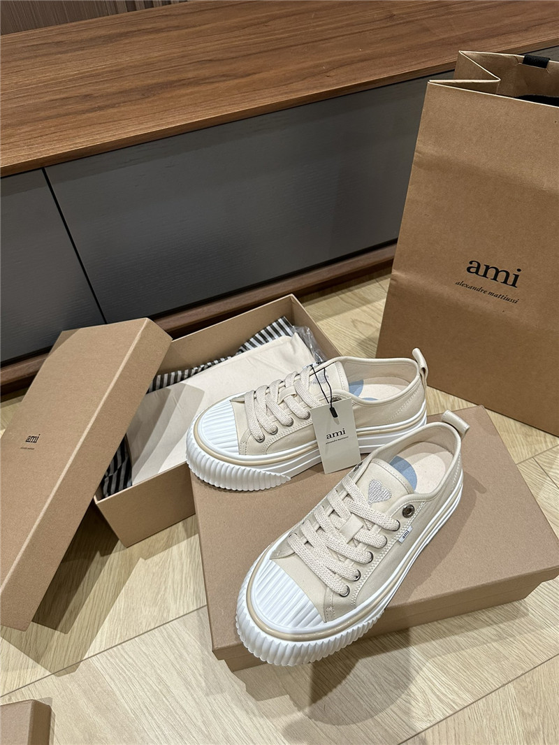 Amina Muaddi Denim Loafers