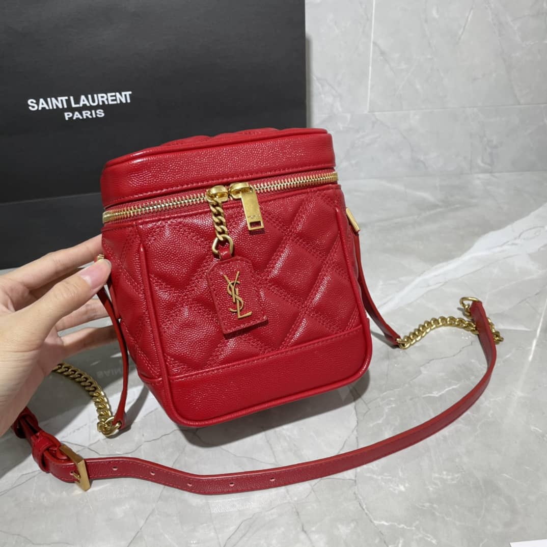 YSL 80s Carré-Quilted Vanity Replica Bag