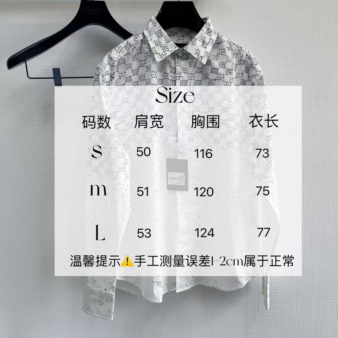 Louis Vuitton Long Sleeve Shirt