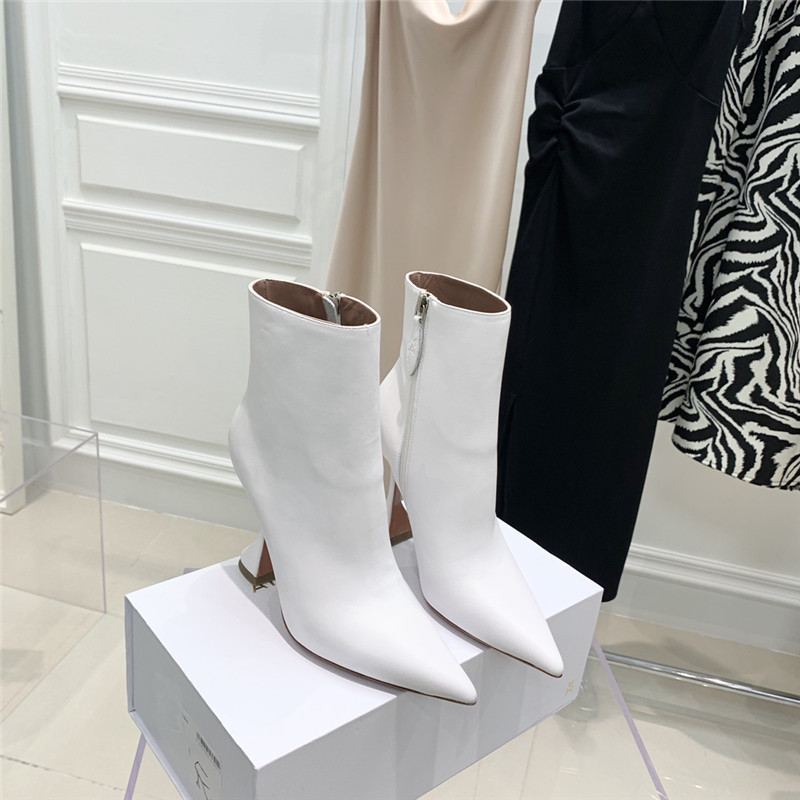 Amina Muaddi Dupes short boots