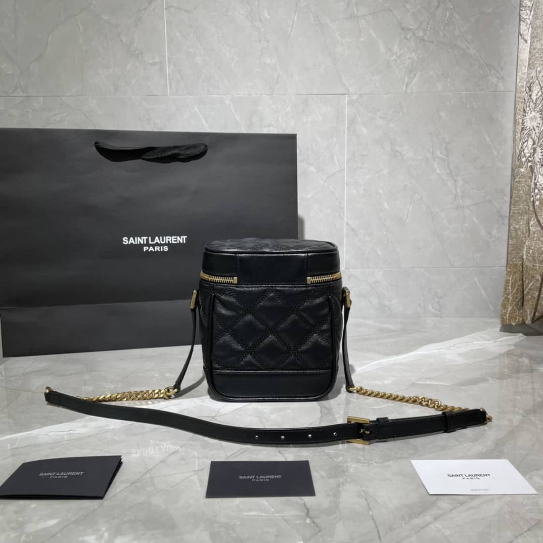 YSL 80s Carré-Quilted Vanity Replica Bag