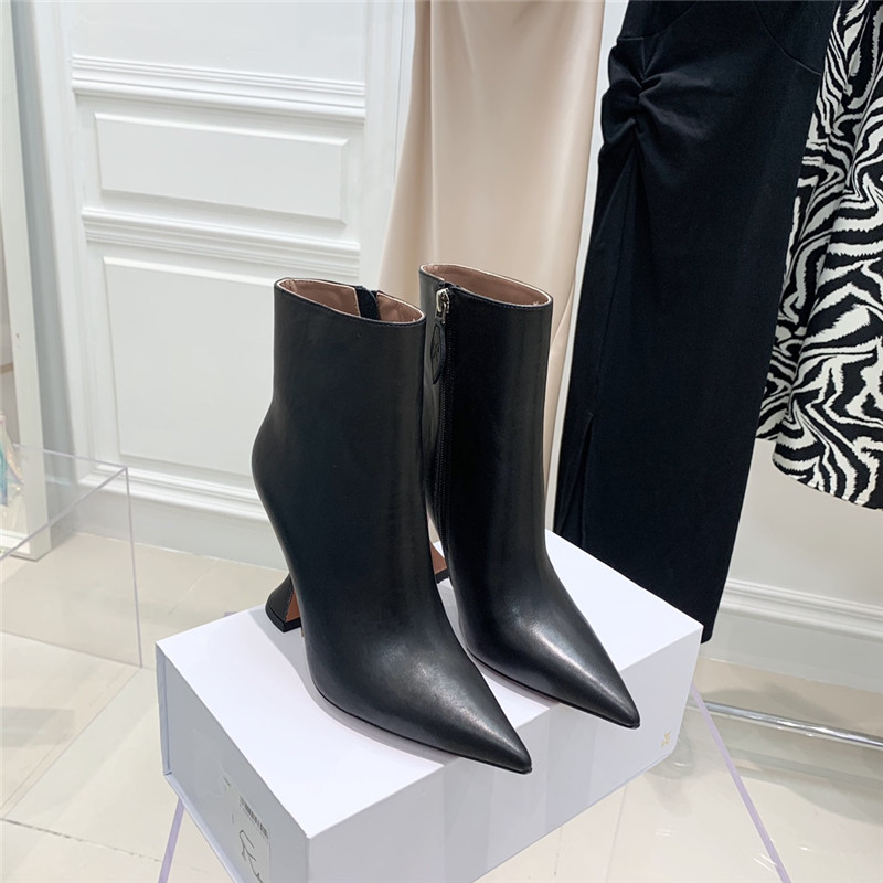 Amina Muaddi Dupes short boots