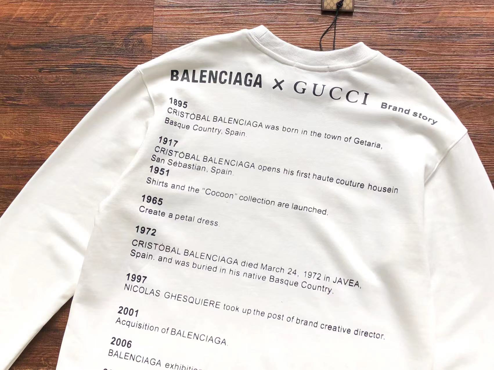 Gucci x Balenciaga Sweatshirt