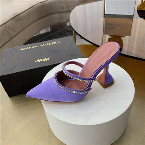 amina muaddi heels sandals