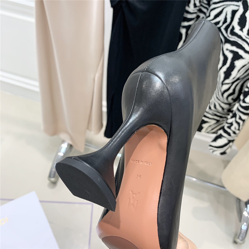 Amina Muaddi Dupes short boots