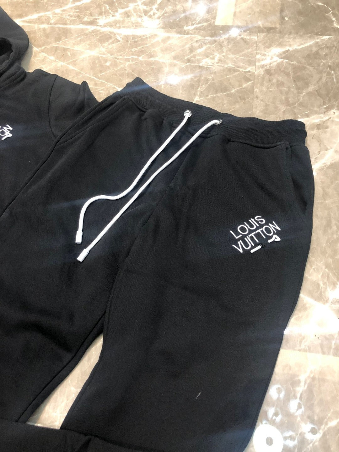 Louis Vuitton Hoodie and Sweatpants Set