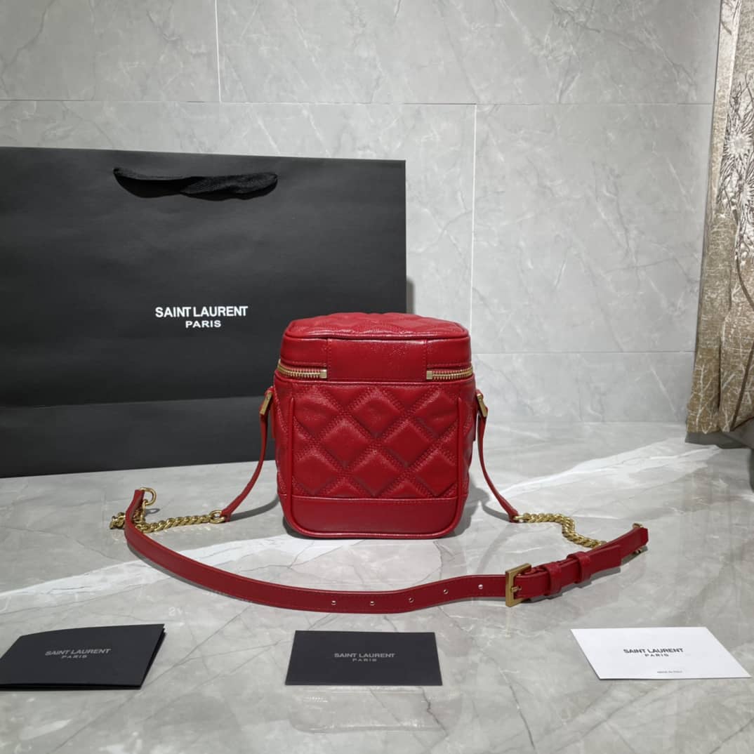YSL 80s Carré-Quilted Vanity Replica Bag
