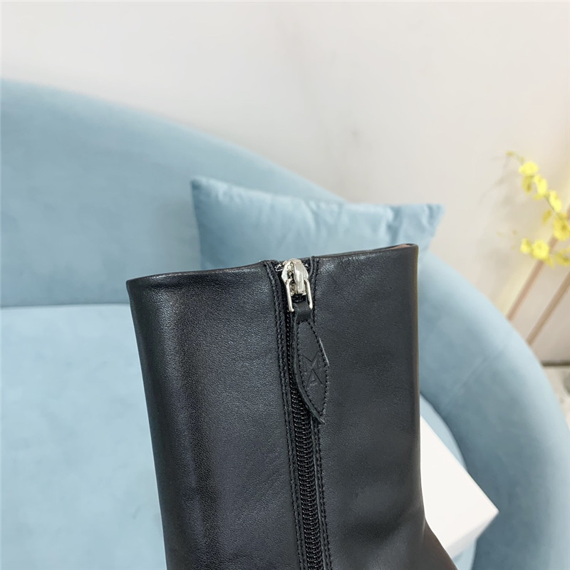 amina muaddi pointed toe heeled booties