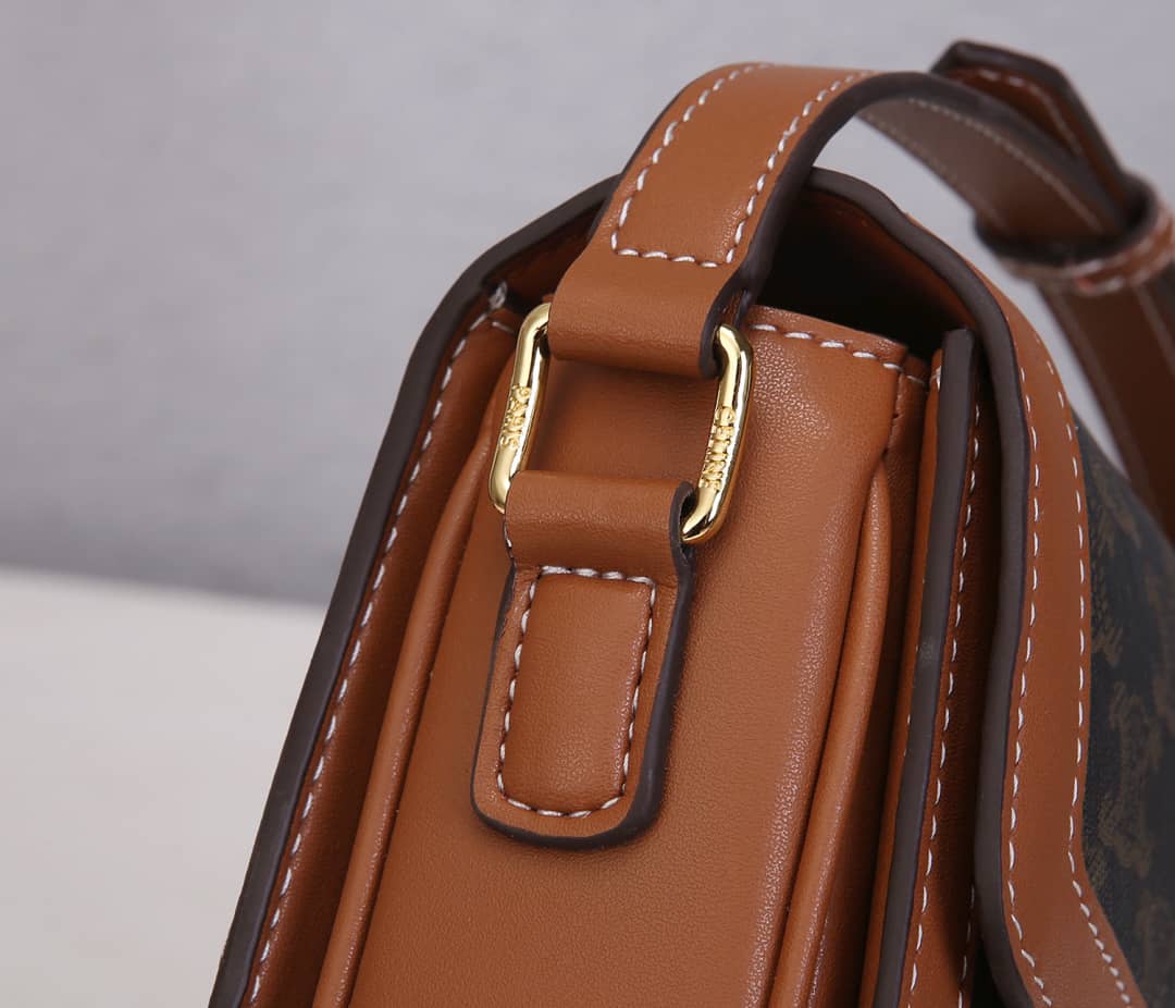 Celine Small Besace 16 Cowhide Replica Saddle Bag