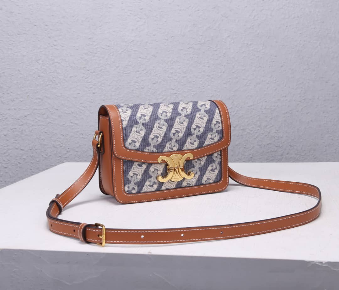 Celine Small Besace 16 Cowhide Replica Saddle Bag