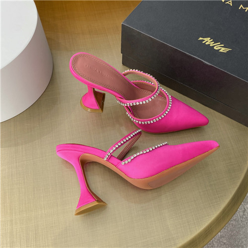 amina muaddi heels sandals