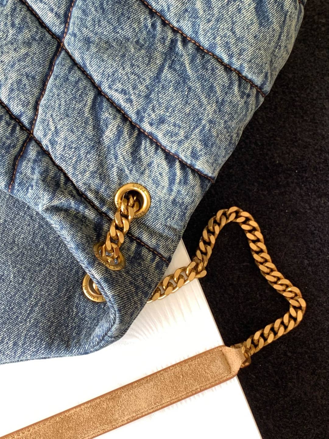 Saint Laurent Bag Dupe Loulou Puffer Bag Replica Satchel