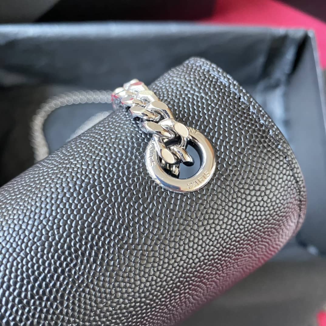 YSL Dupes Bags Saint Laurent Kate Embossed Leather Medium Bag