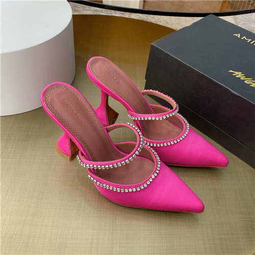 amina muaddi heels sandals