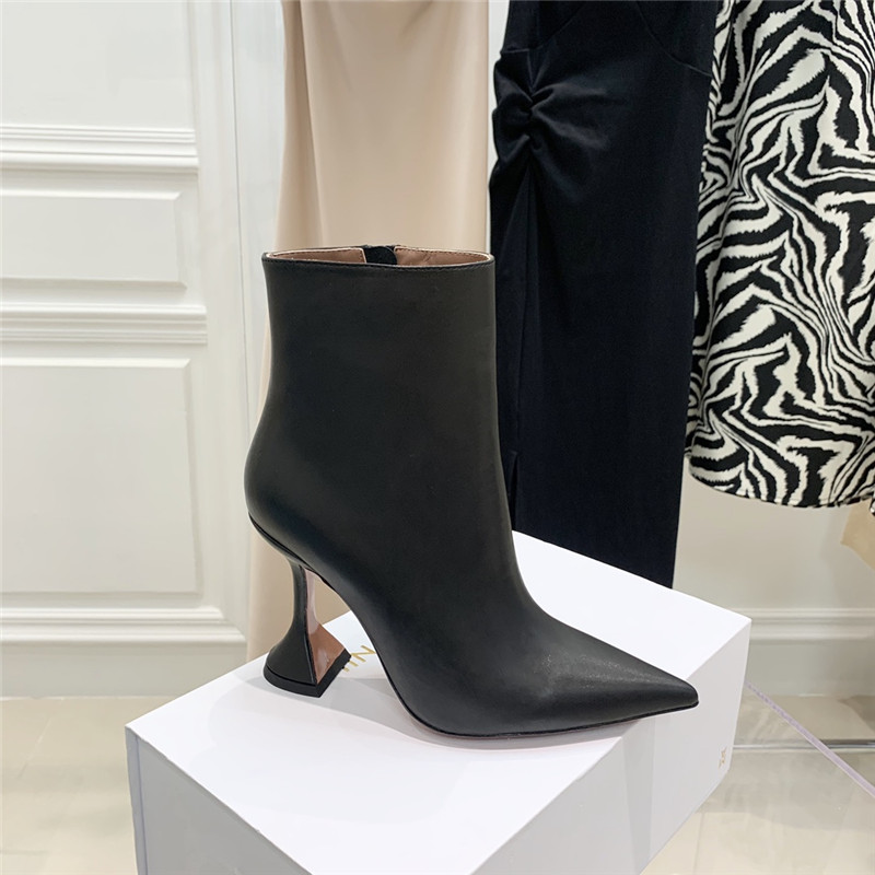 Amina Muaddi Dupes short boots