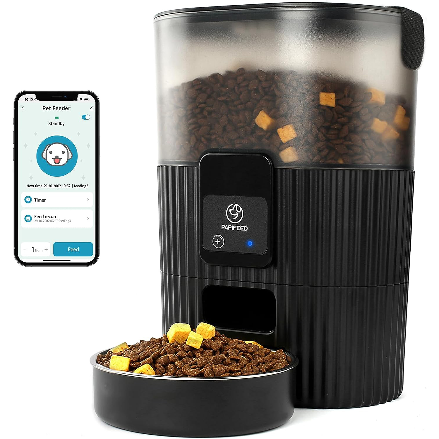 PAPIFEED Automatic Cat Feeders with APP