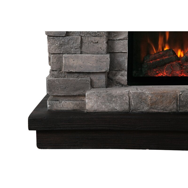 36'' W Electric Fireplace LIDL