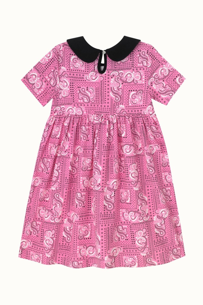 Bandana Short Sleeve Jersey Dress (1-10 Years)