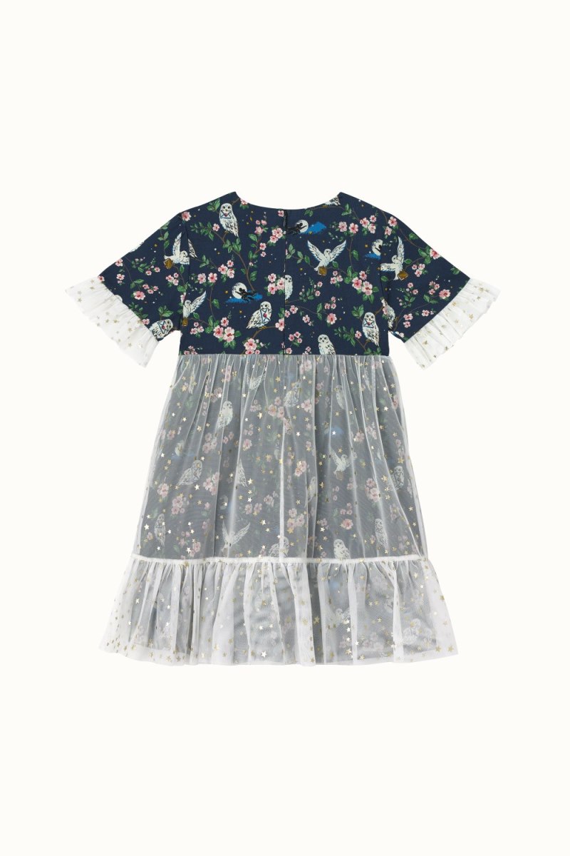 Harry Potter Hedwig & Blossoms Lily Tulle Dress (1-10 Years)