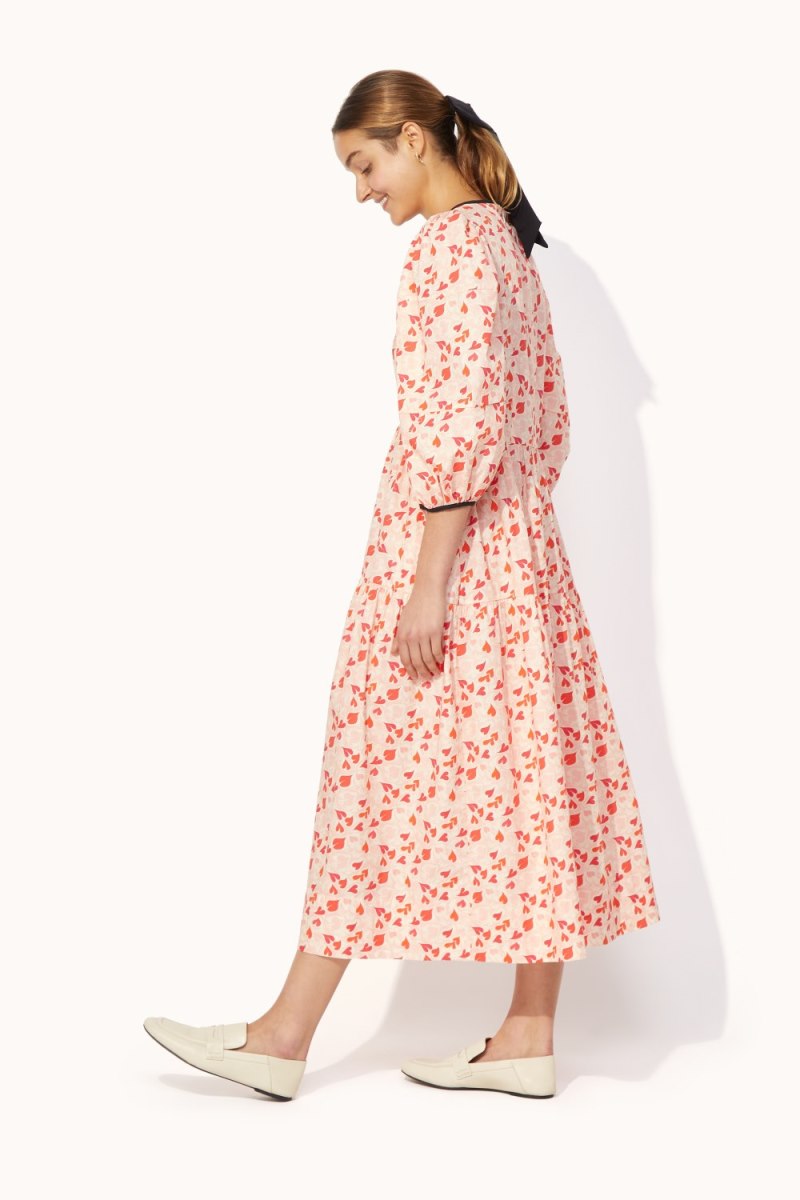 Marble Hearts Soft Waisted Dress