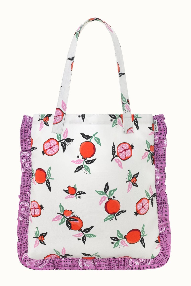 Pomegranate Frill Tote