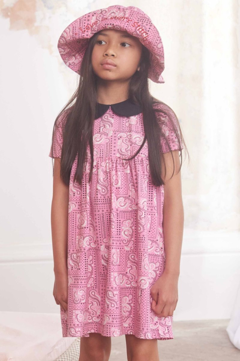 Bandana Short Sleeve Jersey Dress (1-10 Years)