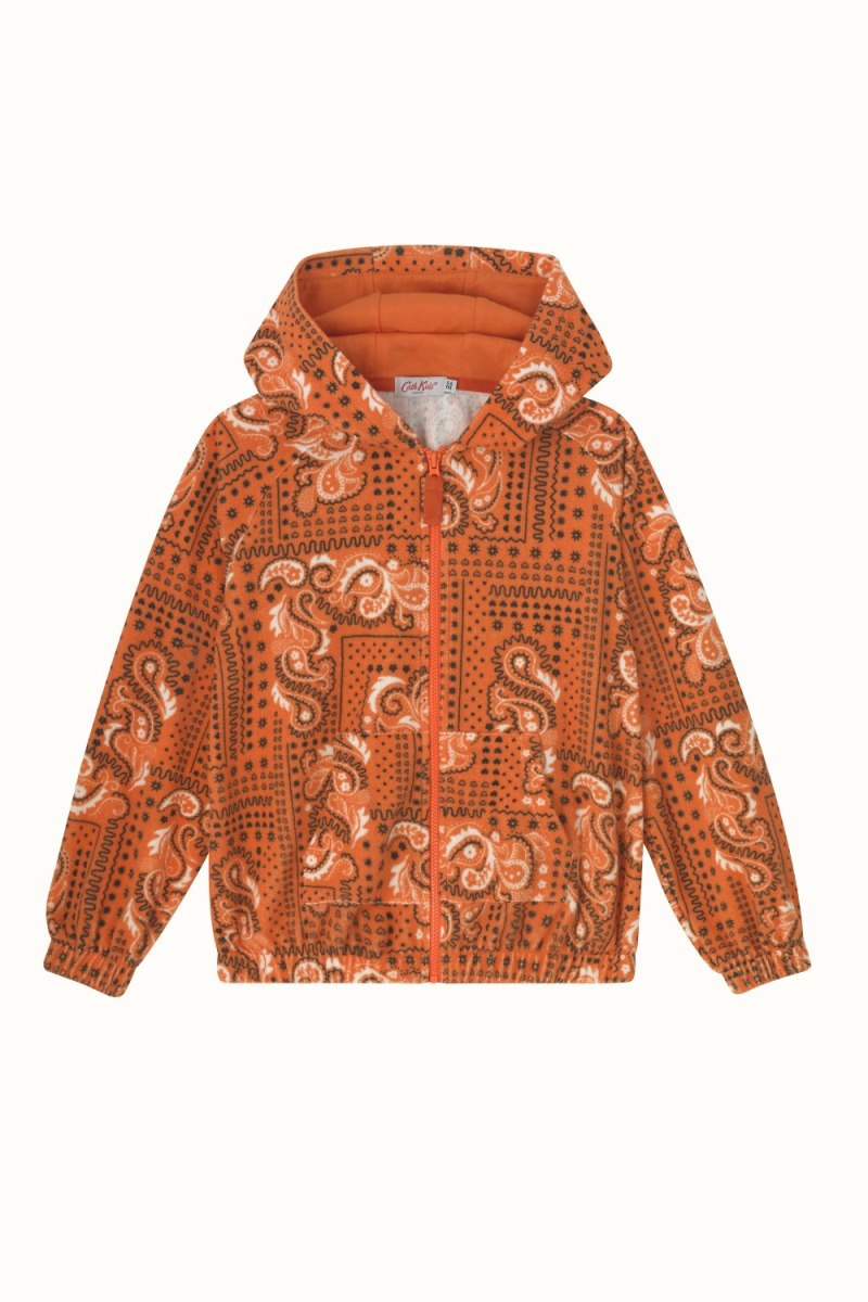 Bandana Towelling Zip Hoodie (1-10 Years)