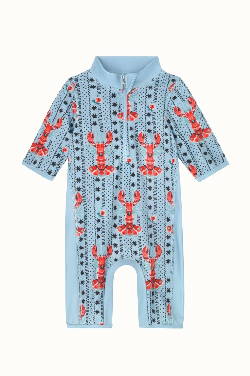 Lobster & Rose Baby Swim All-in-One (0-24 Months)