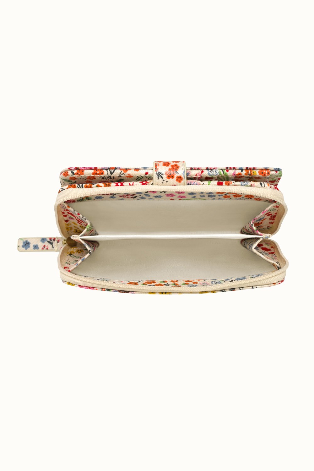 Artist Kingdom Ditsy Folded Zip Wallet