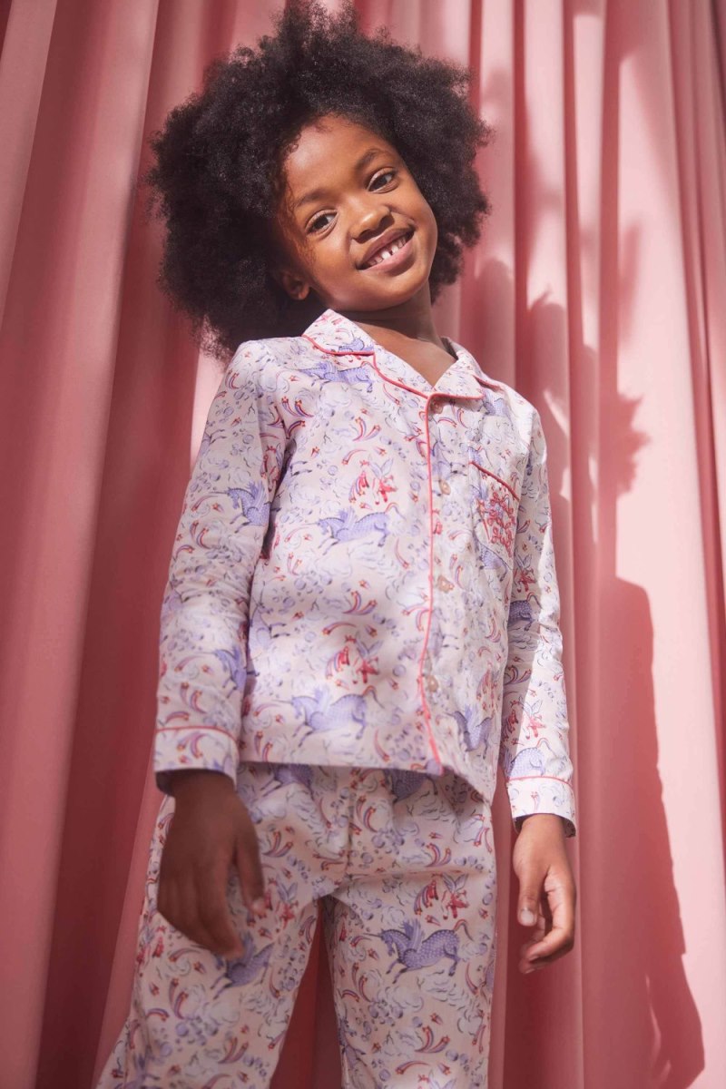 Anything Is Possible Long Sleeve Woven PJs (1-12 Years)