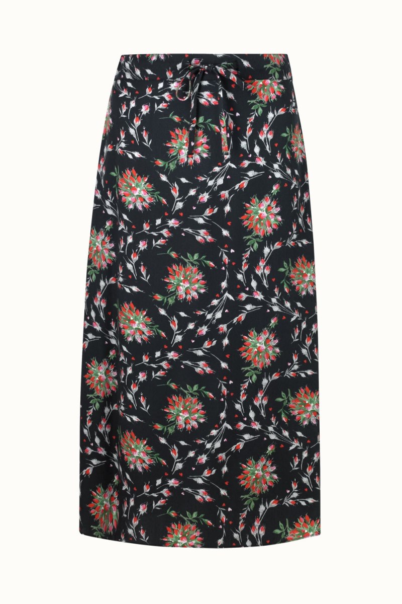 Forever Printed Slip Skirt