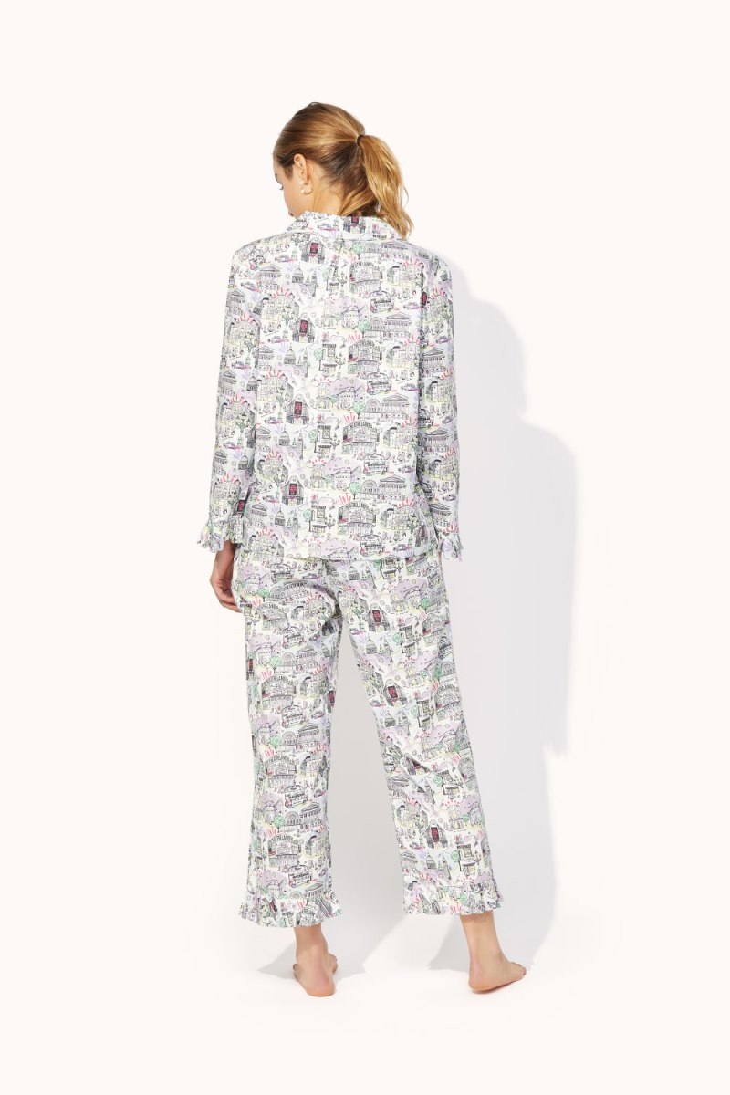 London West End Frill Woven PJ Set
