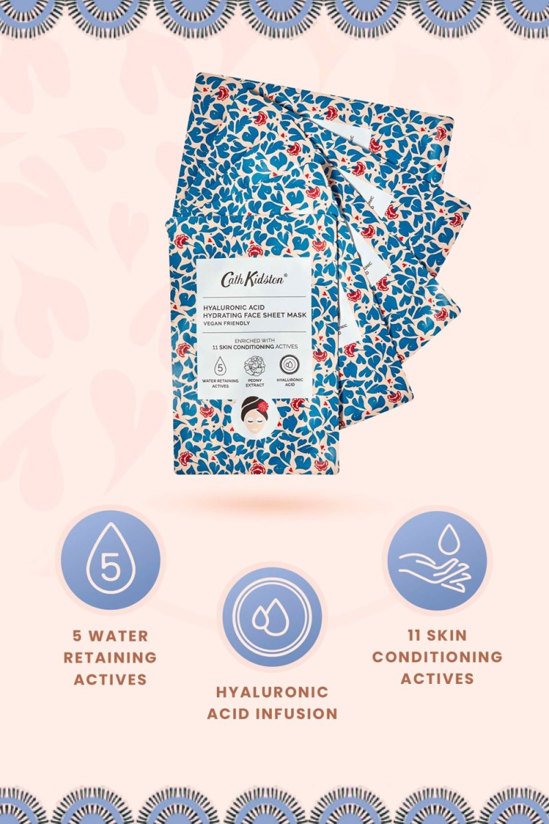 Strawberry Garden Pack of 5 Sheet Face Masks