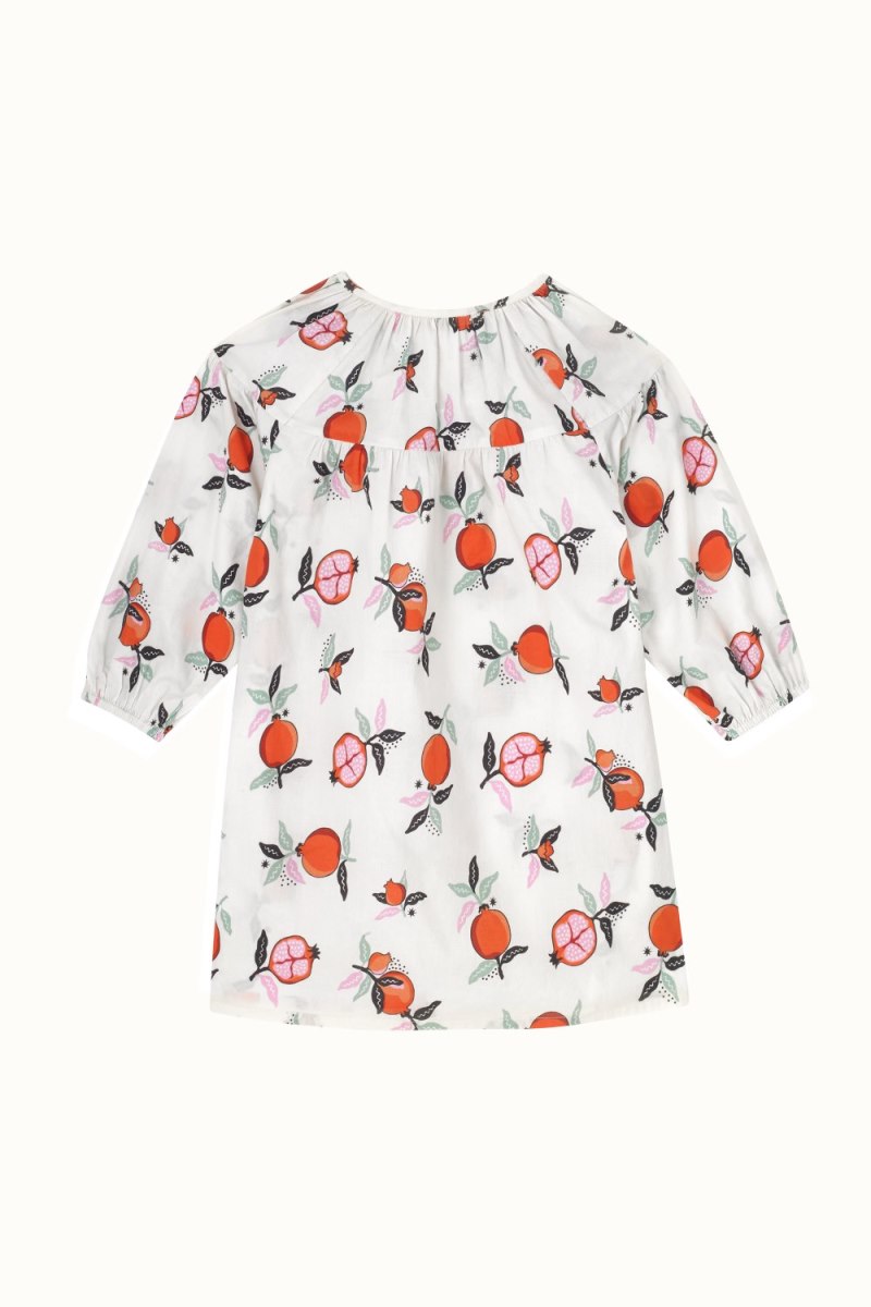 Pomegranate Mini Kaftan Dress (1-10 Years)
