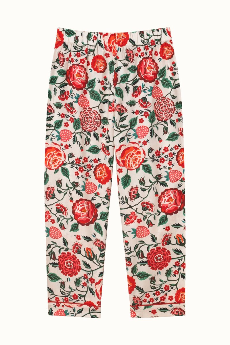 Strawberry Garden Long Sleeve Woven PJs (1-12 Years)