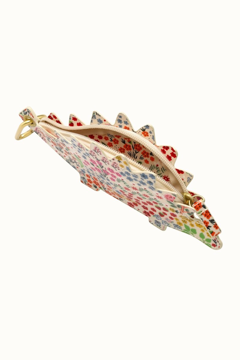 Artist Kingdom Ditsy Dino Clip-On Coin Purse
