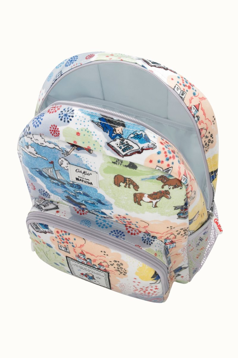 Matilda New Worlds Kids Classic Large Backpack with Mesh Pocket