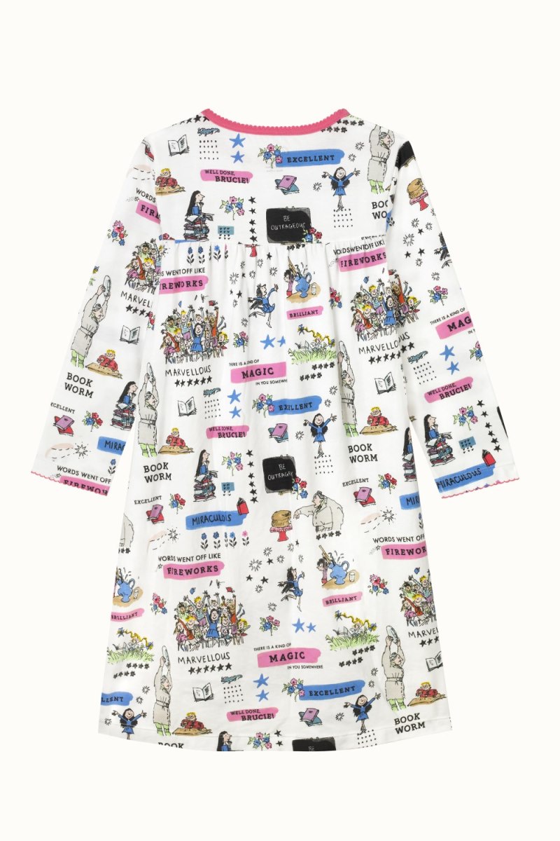 Matilda Be Outrageous Long Sleeve Jersey Nightie (2-12 Years)