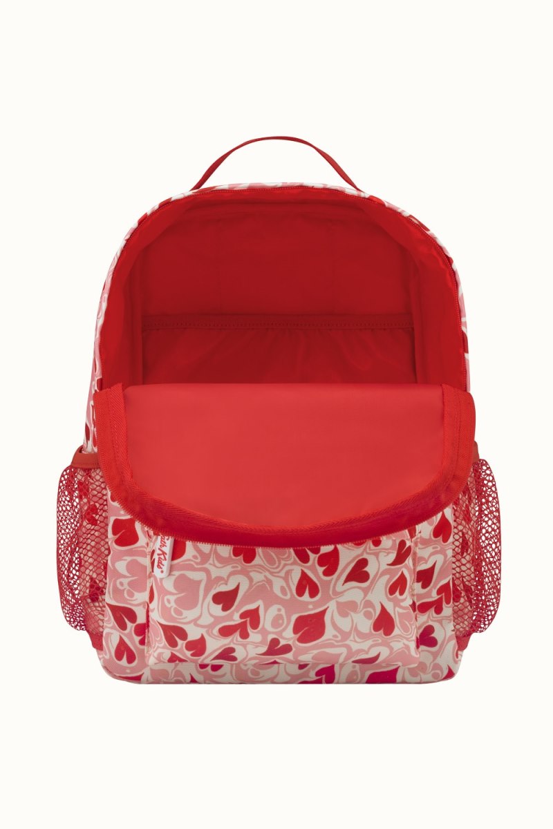 Marble Hearts Ditsy Kids Modern Large Backpack