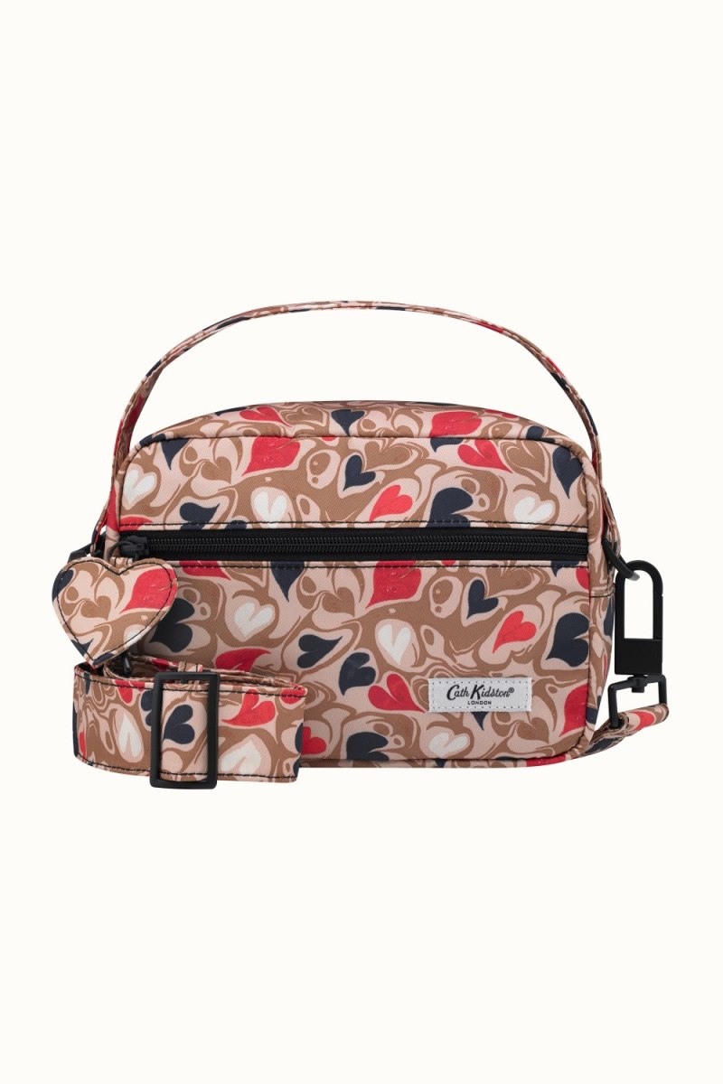 Marble Hearts Ditsy The Heartly Cross Body