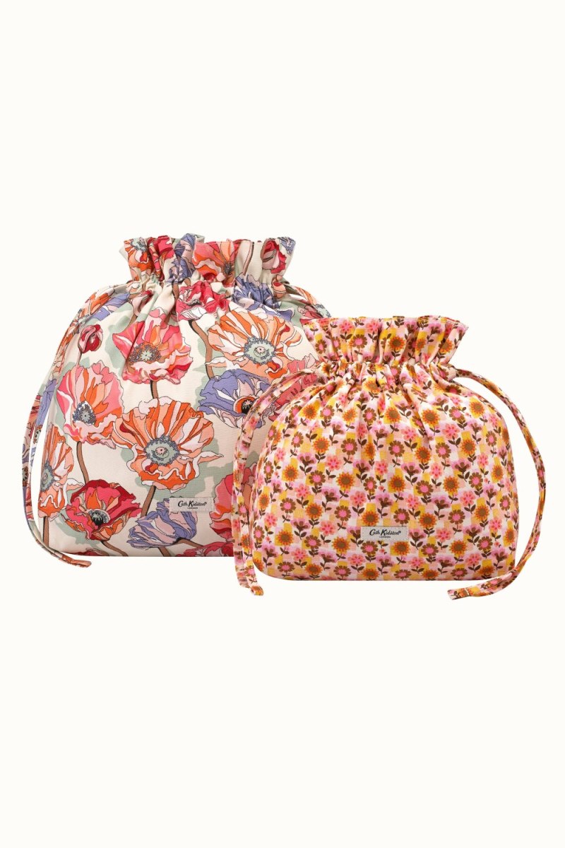 Summer Poppy Midscale The Little Hitch Pouches